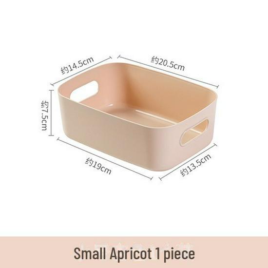 Pudełko do przechowywania w gospodarstwie domowym o dużej pojemności: Przenośny plastikowy organizer na biurko, kosmetyki, do sypialni lub na przekąski