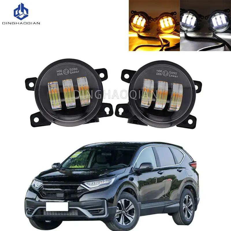 

2pcs Fog Lights Headlight For Honda CRV Crv 2020 2021 2022 Clear Lens Front Bumper Fog Light LED Fog Lamp CN