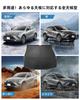 LANGBEAN Toyota Harrier 80 Series Luggage 3D Waterproof TPE Easy and Custom Interior Parts for the Toyota Harrier 80 Mat, Non-Slip Mat, Installation,