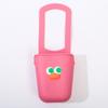 Cartoon Face Baby Stroller Cup Rack Large Capacity Kitchen Storage Bag Silicone Cup Holders  Bath