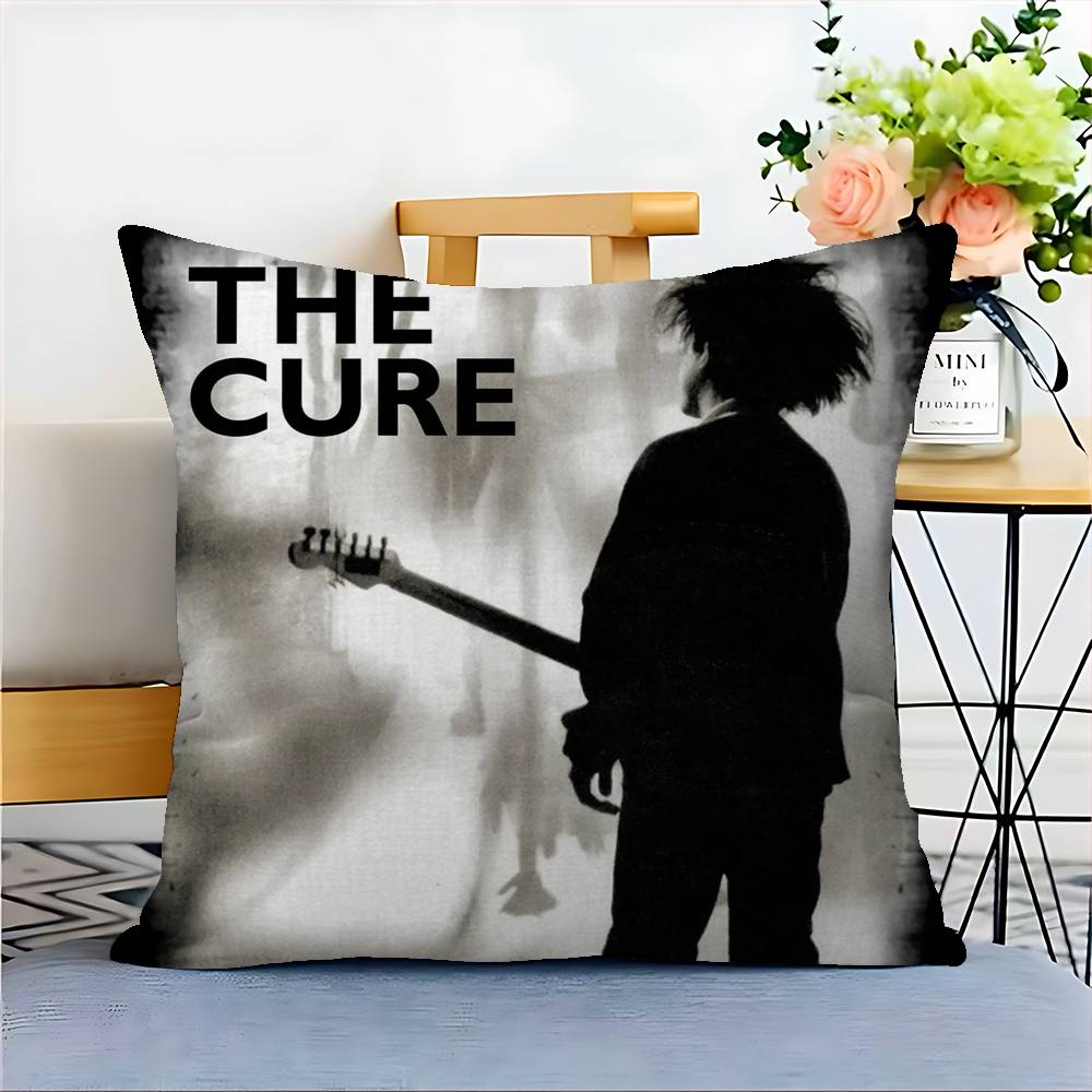 Band The C-Cure Personalized Pillow Cover Kids Bedroom Wild Party Decor Pillowcase Kid Birthday Shower Gift