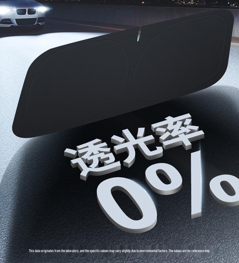 Nio Xiaopeng M03/X9/P7+ Car Windshield Sun Shade: 4-Layer Thick Heat Insulation & Sun Protection