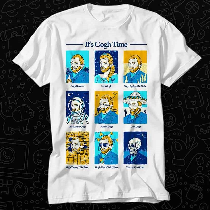 

Vincent Van Ghost It s Gogh Time Limited Edition Poster Best Seller T Shirt 480 L
