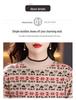 2024 Women's Autumn/Winter Half-Turtleneck Jacquard Knitted Sweater