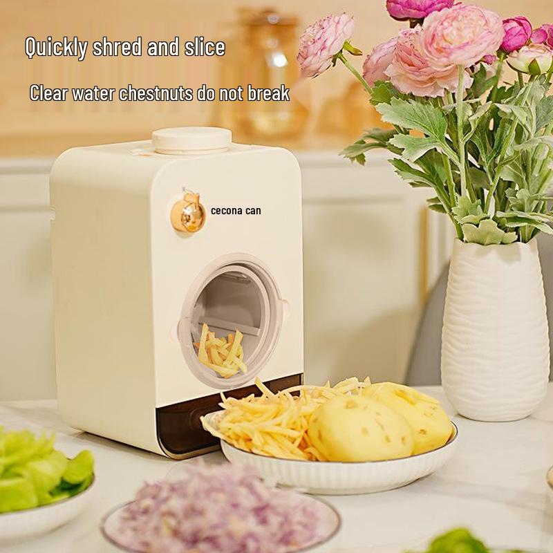 Westco Electric Vegetable Chopper and Slicer - Multifunctional Automatic Potato Shredder