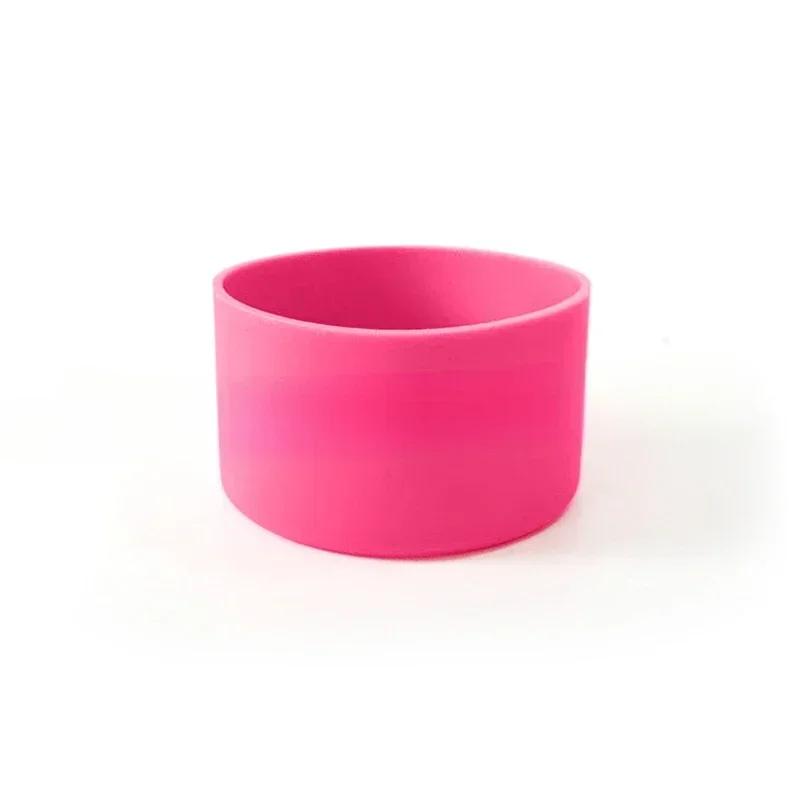 Silicone Bottle Bottom Sleeve Anti-Slip Heat Insulation Cup Accessories Water Bottle Pad Sports Cups Cover for Most Cups