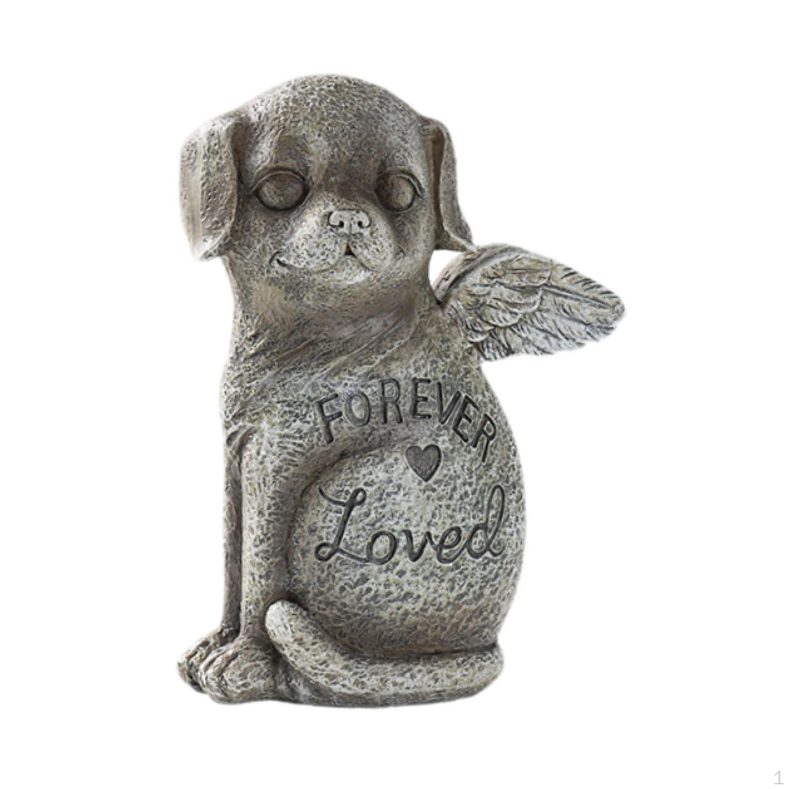 

Мемориальная фигурка для украшения газона на заднем дворе, небольшой маркер для могилы животного Dog