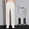 2024 Men's Ice Silk Quick-Dry Wide-Leg Casual Pants