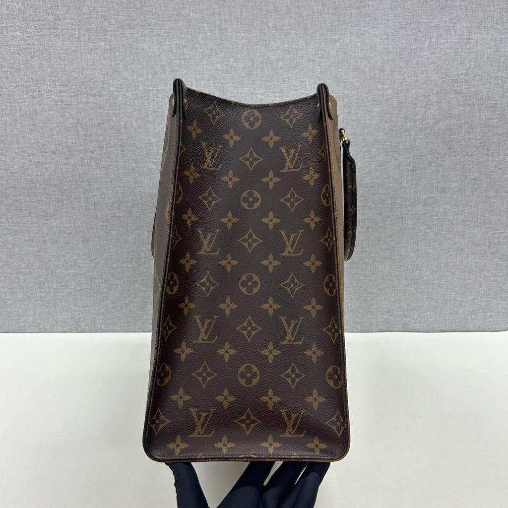 [Pre-Owned] Louis Vuitton Onthego GM 'Brown Monogram Canvas/Brown Monogram Reverse Canvas' - Excellent #7U1IG8
