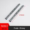 17mm Narrow Two-Way Steel Ball Bearing Drawer Slides