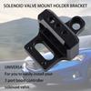 For Mac AEM Boost Controller CNC Billet Aluminum Bracket Mount Boost Solenoid Mount Solenoid Valve Mount Holder Bracket 3 Port