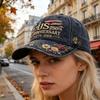 Breathable Cotton Cap For Outdoor Activities 250th Anniversary Of American Independence Lightweight Design