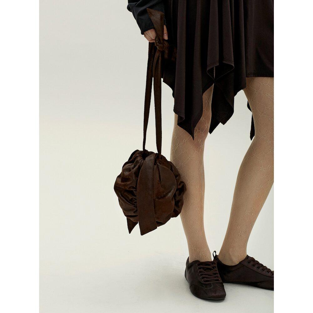 Anggae Mini Ball Bag Brown