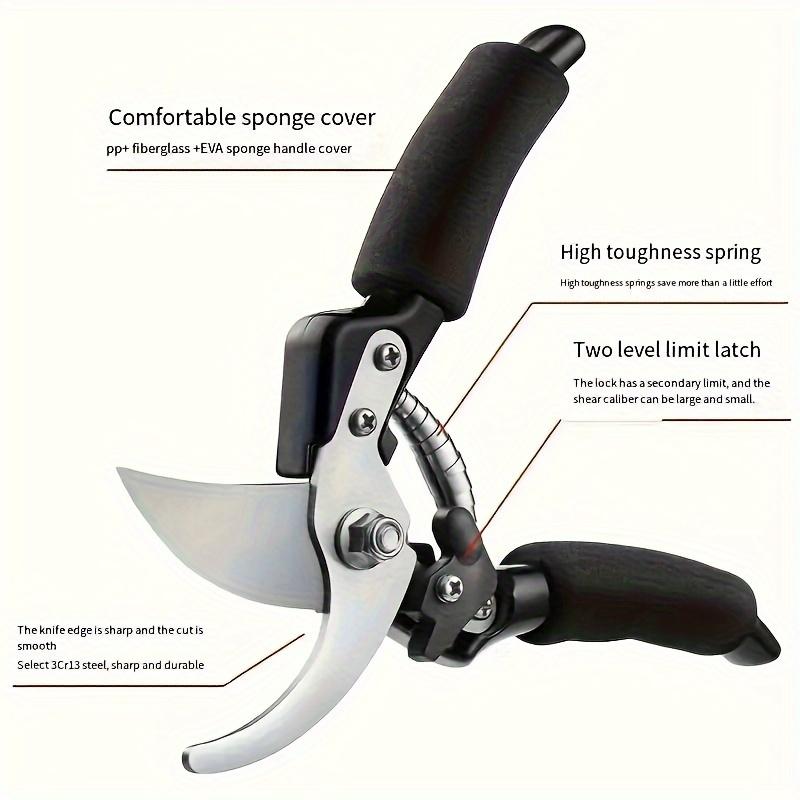 Trädgårdsbeskärningssax Plantklippning Trädgårdsodling Handbeskärare Buske Trädgårdssax Trädgårdsgren Sax Professionellt beskärningsverktyg