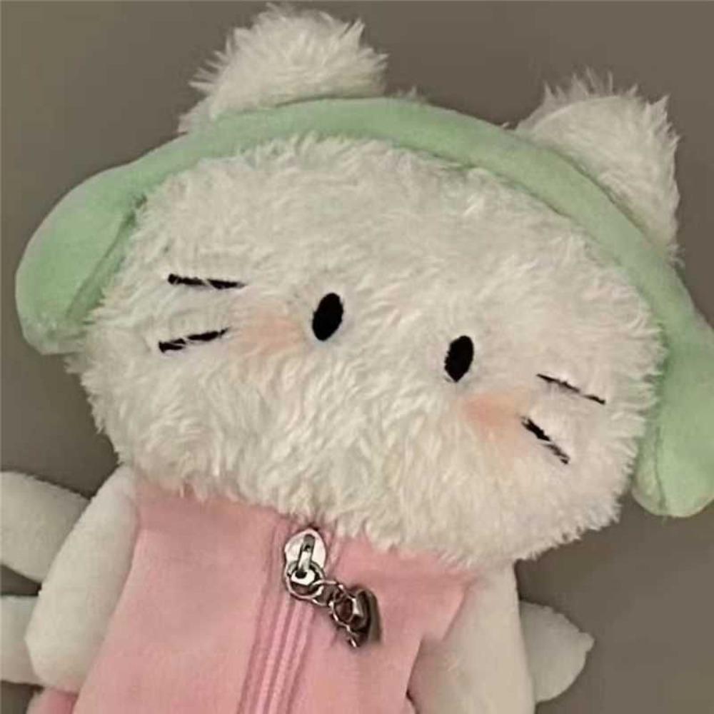 Weiche Niedliche Aufbewahrungstasche Reizende Schulsachen Neue Kreative Katzen-Stifttasche