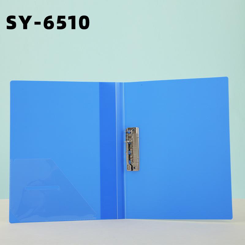 A4 Thickened Document Holder with Single/Double Clip - Office Folder