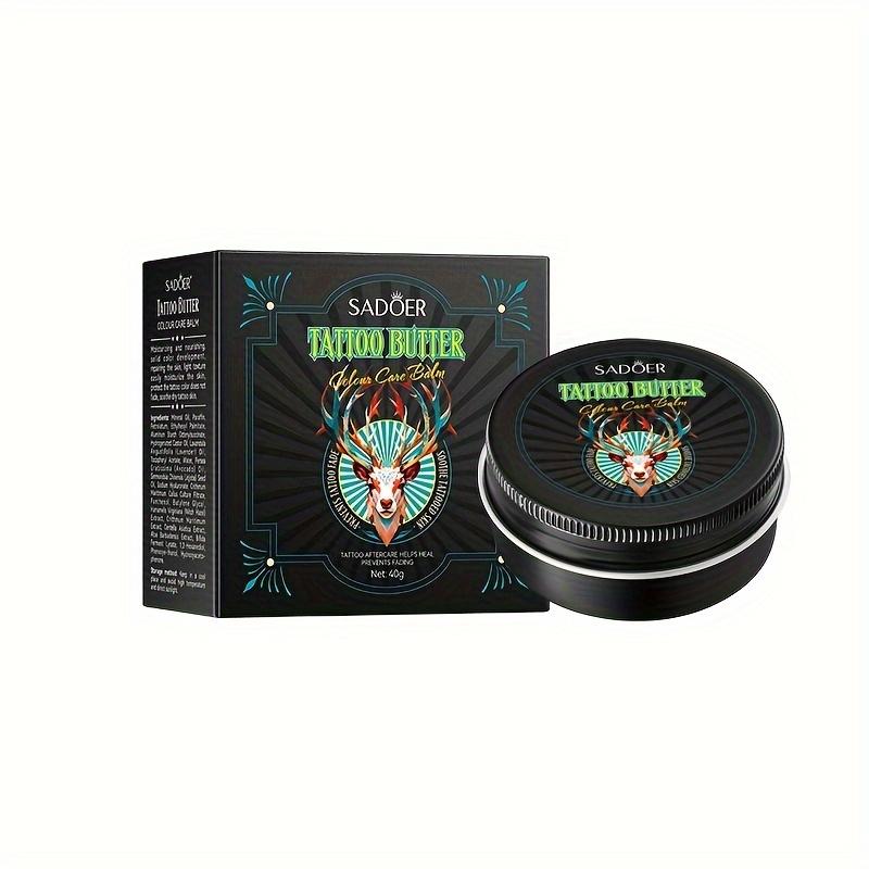40g Tattoo Aftercare Cream Tattoo Color Care Cream Protect Color Fading Smoothing Moisturizing Cream for Men and Women, Tattoo Brightening