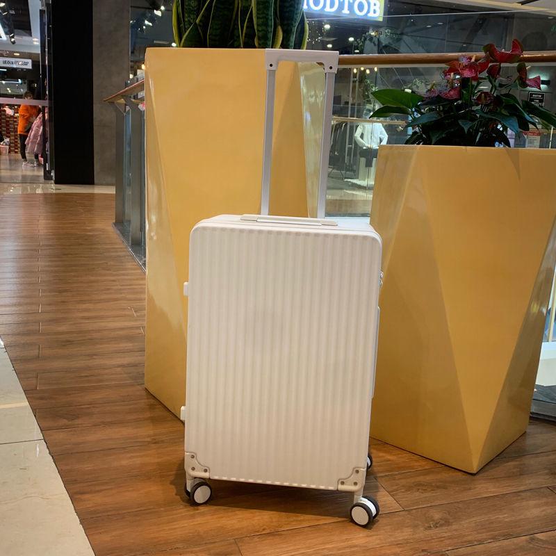 Women's 24-Inch Large Capacity Trolley Suitcase with Combination Lock; 20-Inch Option Available