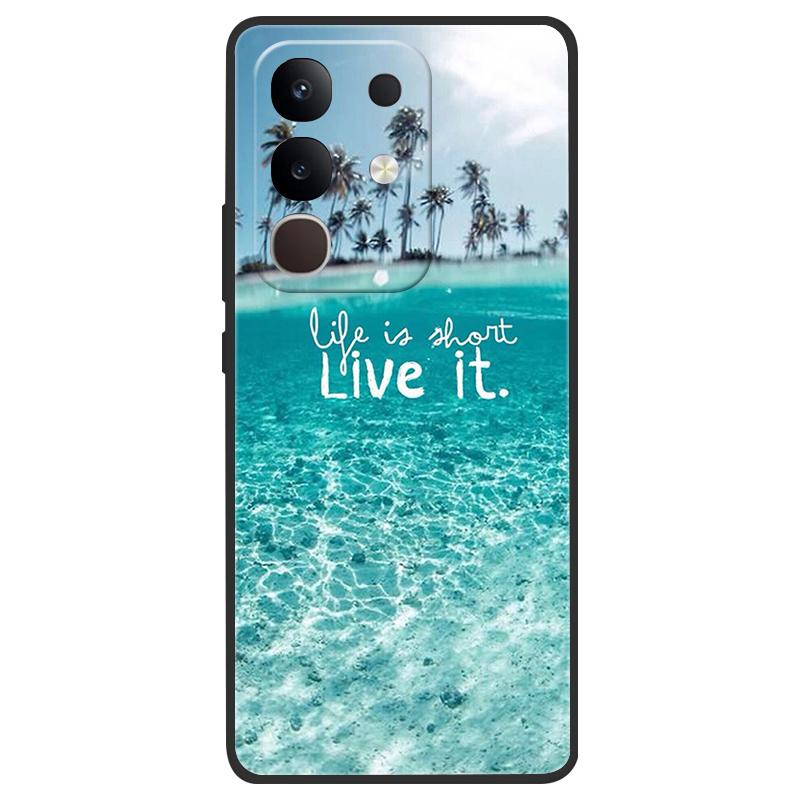 Phone Case For Vivo Y29 4G Cases Soft Silicone Cover For VIVO T4X 5G Fashion Case 2025  Shockproof Cover Full Protector Shells