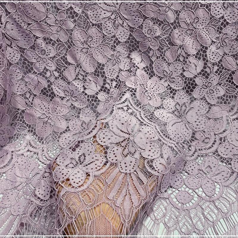 Lace Fabric 150x150cm for Dresses Clothes Sewing White Blue Hollowed-out Plain Cloth Heavy Press Yarn Three-dimensional Mesh