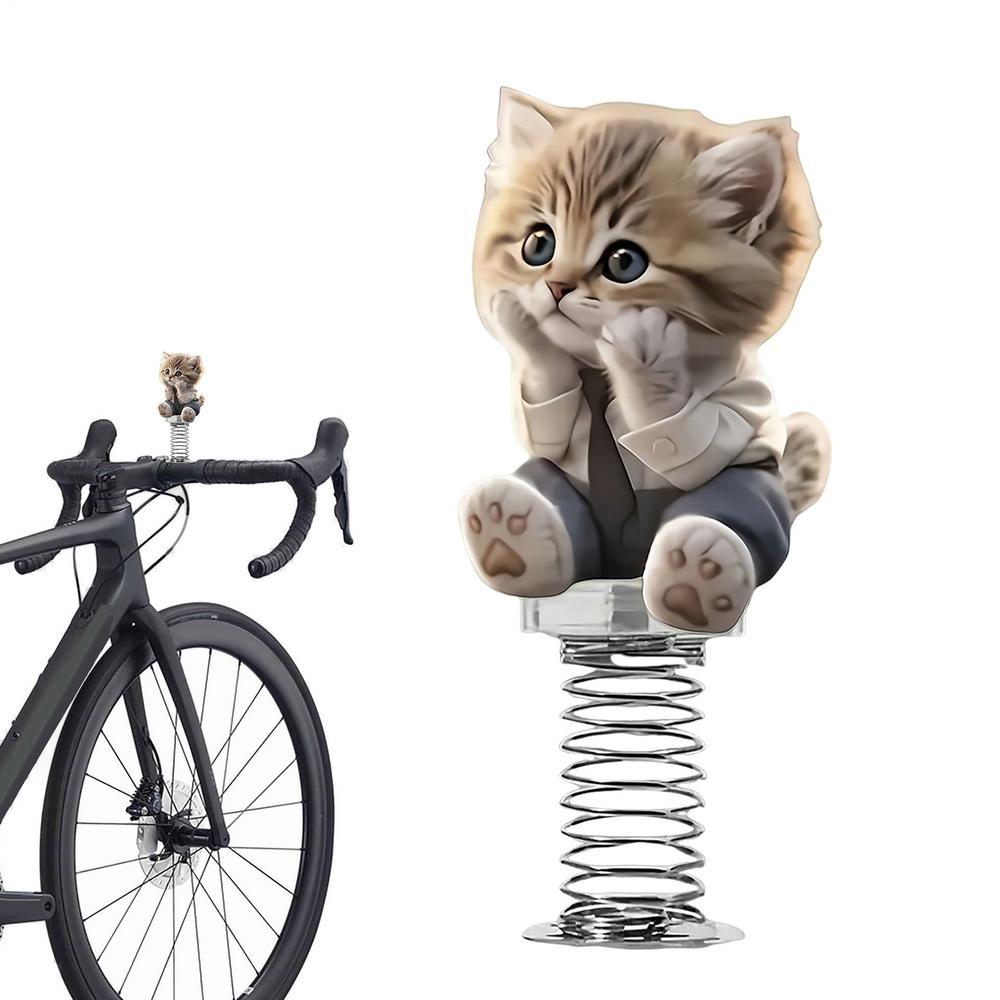 Dashboard Figures For Cars Center Console Decorations Cat Shape Vehicle Interior Ornament 2D Acrylic For Bookshelf RV Desk