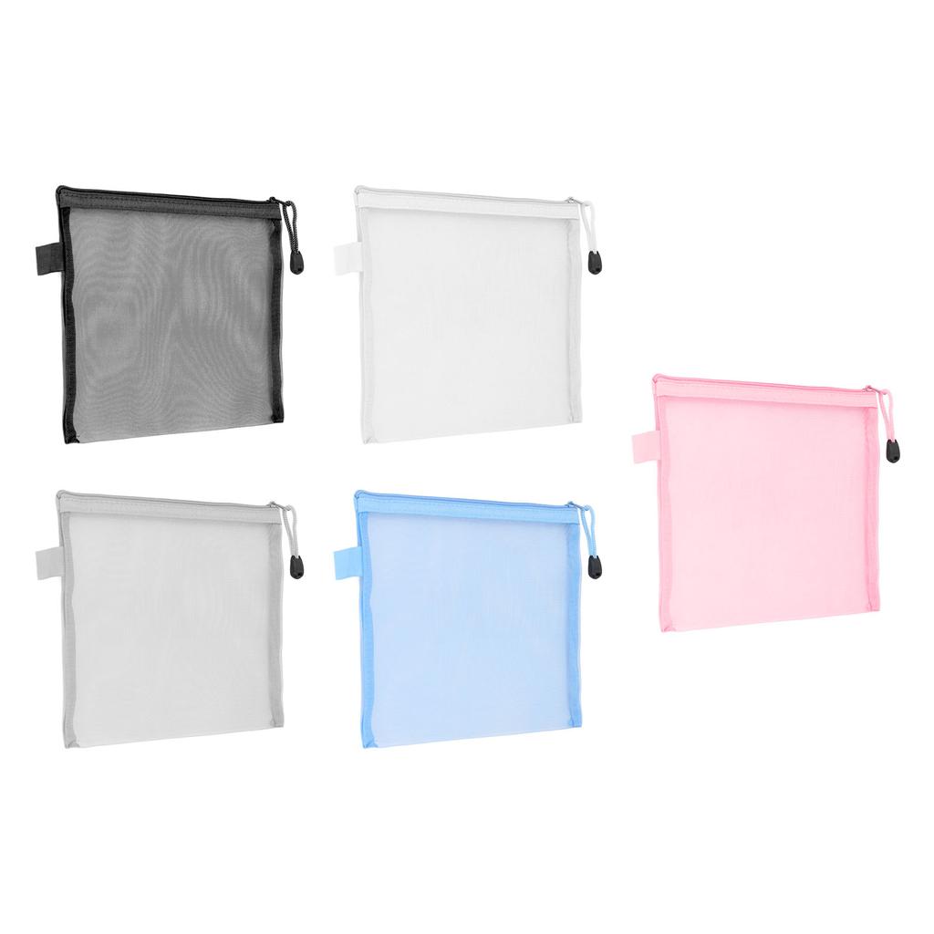 10PCS  Documents Pouch Waterproof Tear Resistant A5 Paper Size Document Organizer Bag