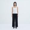 [Matinkim] SMALL LOGO 2-PACK CAMISOLE TOP IN WHITE+BLACK