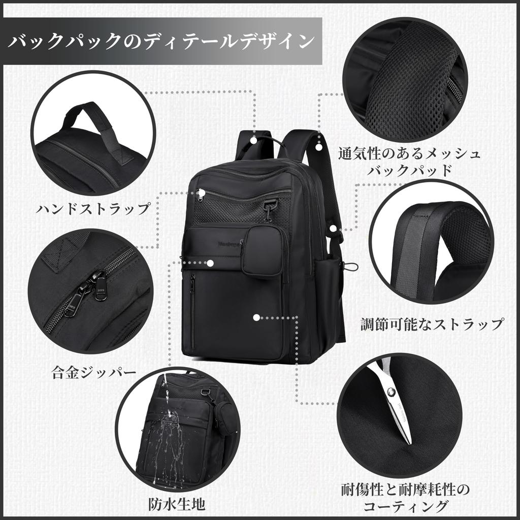 RAKEE Lightweight Business Large Perfect for Business and Stylish Backpack, Capacity, Multifunctional, Popular, Trips, Travel, Commuting, School,