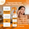 OceAura Spray Esfoliante Corporal com Ácido Kojico e Cúrcuma, Limpador Corporal Suave para Hidratação e Clareamento da Pele 100ML