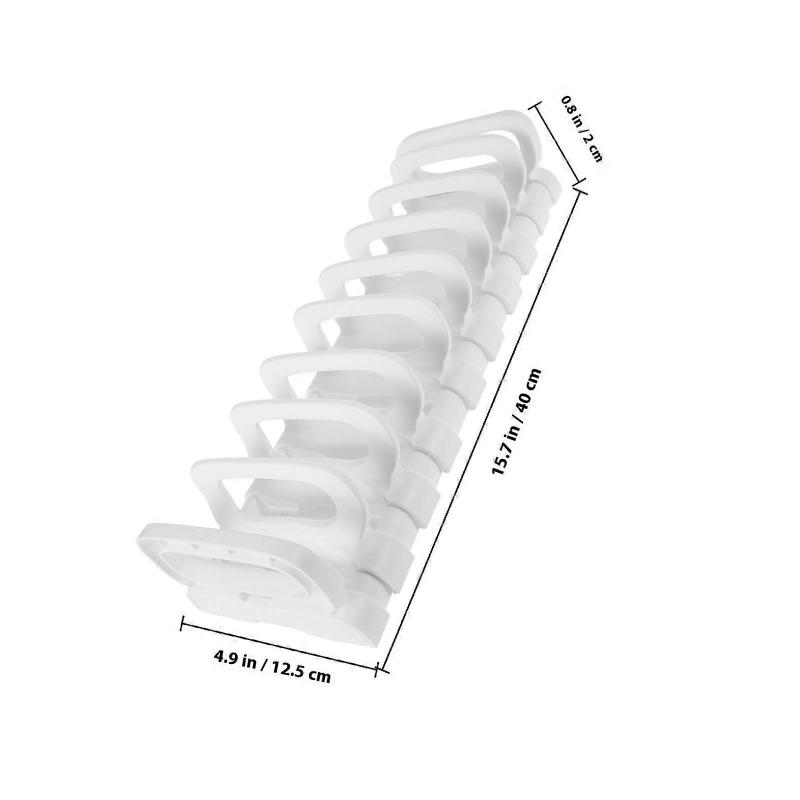 Dish Drying Plate Stand Storage Rack for Kitchen Counter with Drainage Design Small