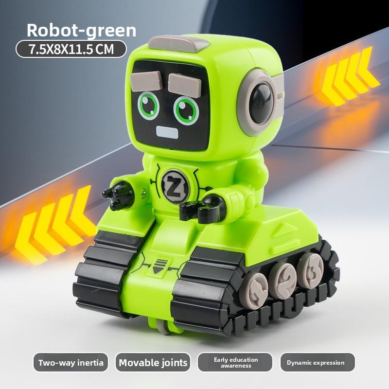 Inertia Robot Children Toy Car Autonomous Movement Boys Girls Learning Play