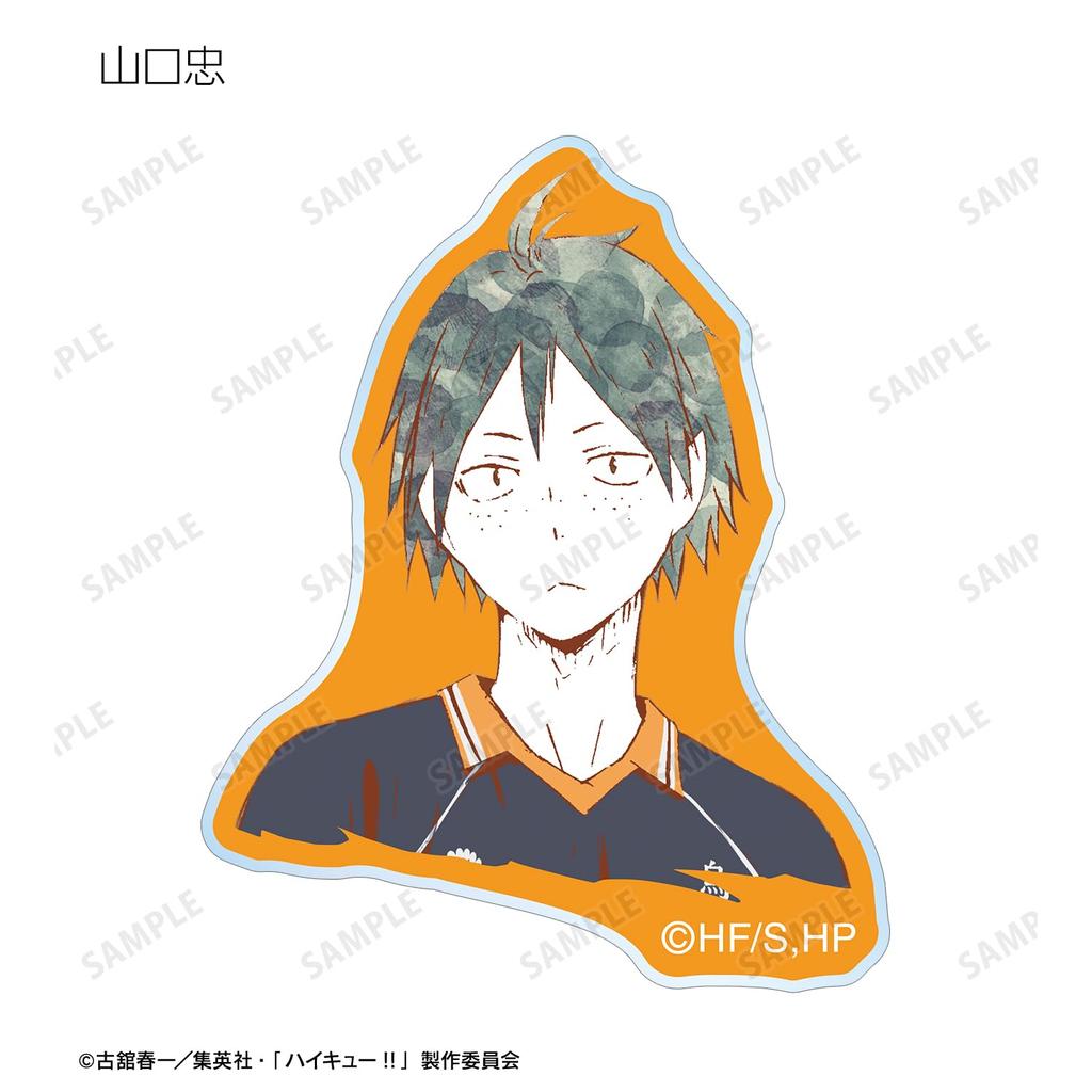 Armabianca Haikyu Trading Ani Art 1st Acrylic Stickers ver.A Size: Approx. 38 X 34 Mm Thickness: 1 Mm Box of 9