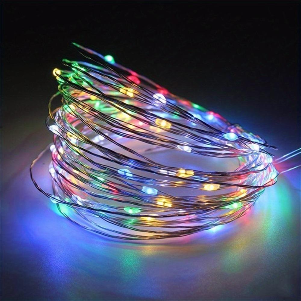1PC 118.11/196.85 Battery Box Wreath LED Wedding Decoration Home Party Decoration Fairy String Light