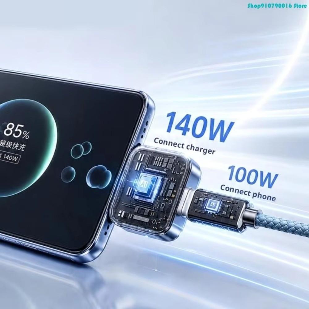 Battery Protection Auto Eject Charger 140W Fast Charging Charger  For Mobile Phone Charging