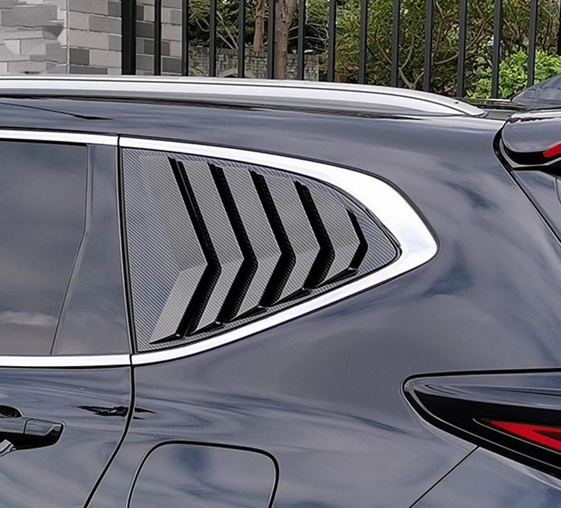 Compatible with 2021-2022 Honda CR-V: Modified Front Splitter, Roof Spoiler, Front Lip, Rear Spoiler, Louvered Grille, Body Kit.