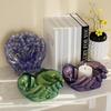 Poppy Crystal Epoxy Resin Clasped Hands Dish Mold