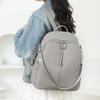 New Casual Backpack Women's Backpack Large Capacity Fashion Pu Schoolbag Trend Travel Women's Bag