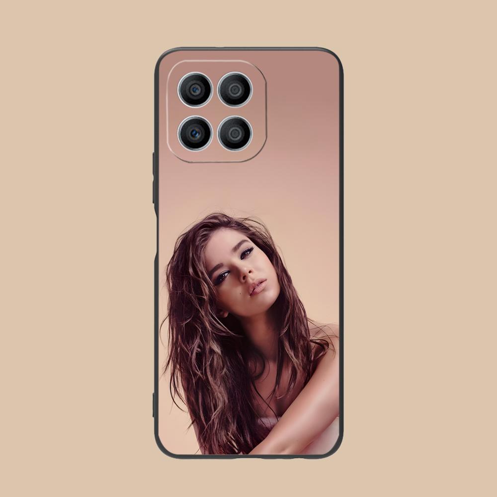 Hailee Steinfeld Matte TPU Mobile Phone Case for Honor 90 80 70 60 50 30 20 10 9 8 7 Pro S SE Lite 5G Colorful Printing Cover
