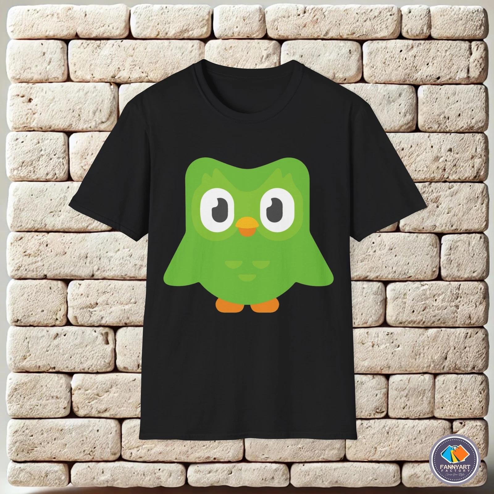 Duolingo Owl Logo Unisex T-Shirt 2XL
