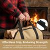 With Handle Firewood Carrying Bag Large Capacity Firewood Log Carrier Bag  Outdoor Fire Pit