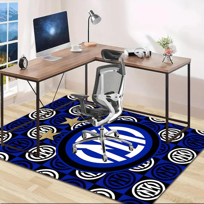 1 Stück Fußballteam-Design Teppich - Rutschfest, Weich & Gemütlich Fußmatte für Wohnzimmer, Schlafzimmer, Büro - Dekoteppich für Innen/Außen