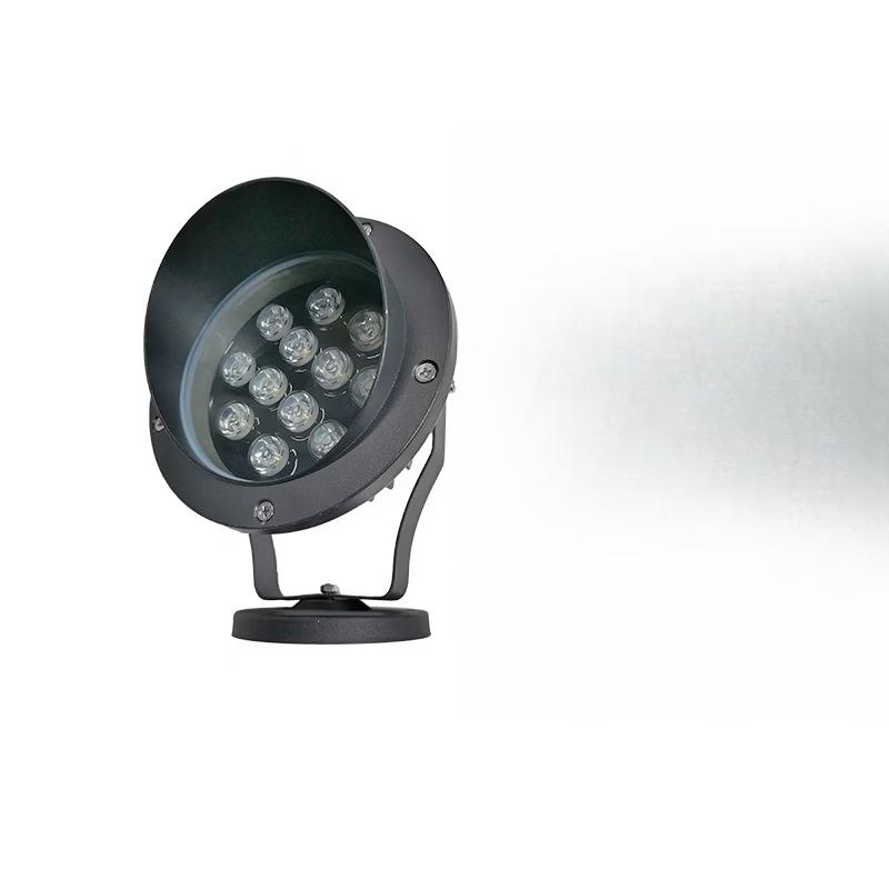 NuFeng 12W RGB Outdoor LED Ground Spotlight 125mm