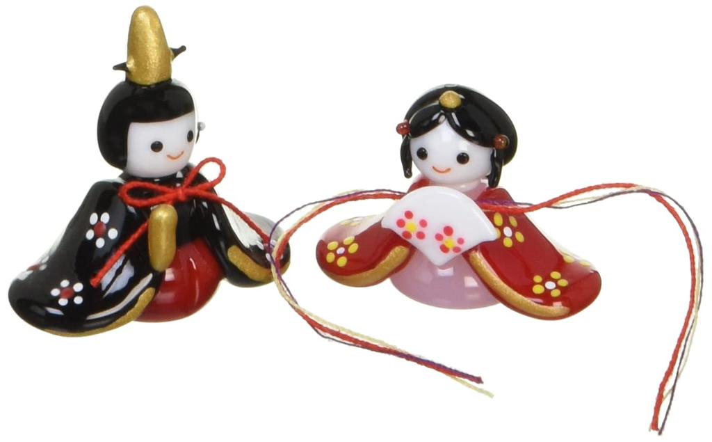 Roztomilé panenky Hina ručně vyráběné sklářské práce Inishe Miyako Hina