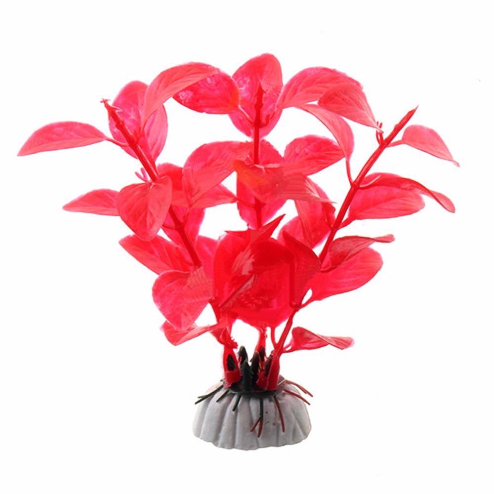 1 Pcs Aquarium Decoration 5 Color Flower Grass Fish Tank Aquarium Aquatic Simulation Water Plant Ornament