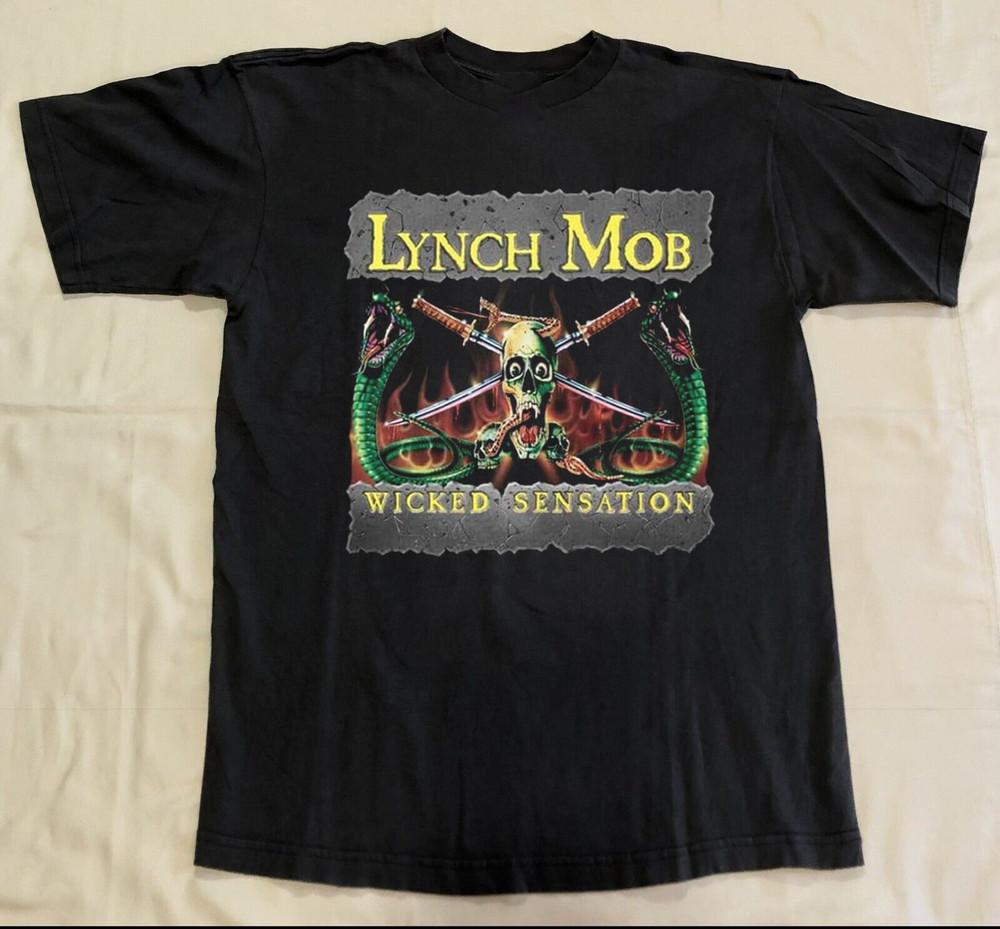 

Lynch Mob Wicked Sensation Unisex T-Shirt Black Adult GE355 Unisex T-Shirt L