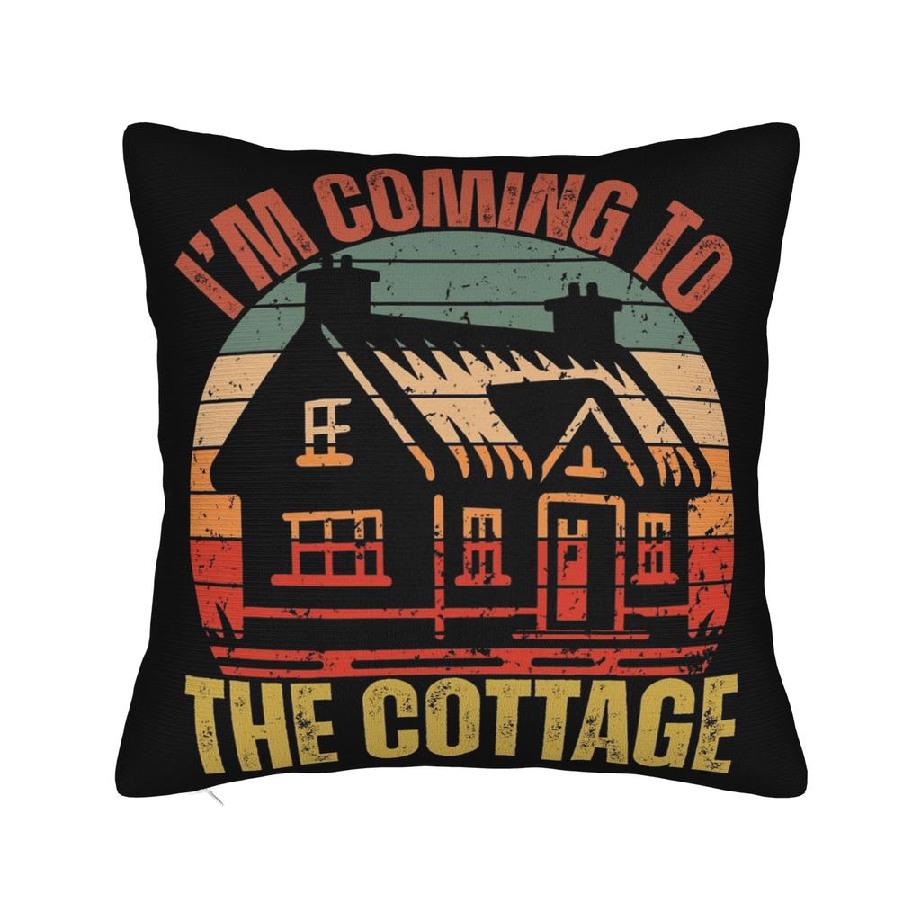 I'm Coming To The Cottage Heated Rivalry Pillowcase Cushion Cover  Throw Pillow Cover Warm Home Decoration Square Multi Size