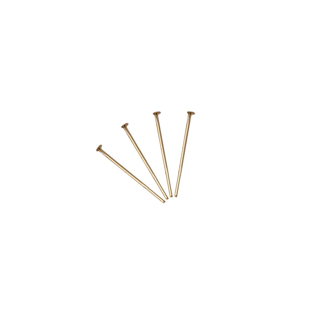 50/100Pcs Stainless Steel T-Shape Needle Charm Accessories For DIY Necklace Bracelet Jewelry Making