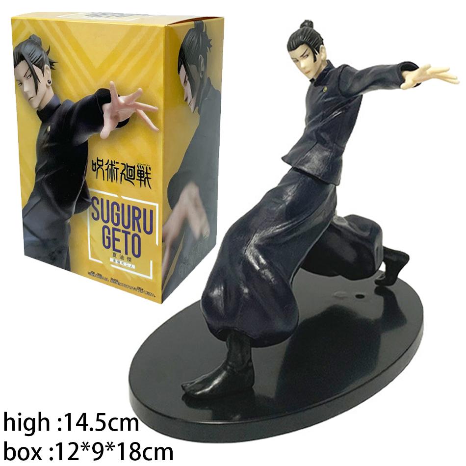 18CM Anime Jujutsu Kaisen Gojo Satoru Figure Standing Posture The Strongest Two Toys Gift Collection Decoration Ornaments PVC