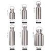 Portable Large Capacity Stainless Steel Water Bottle Big Mouth Vacuum Flasks with Lid Cycling Drinkware Sports 500/750/1000ml