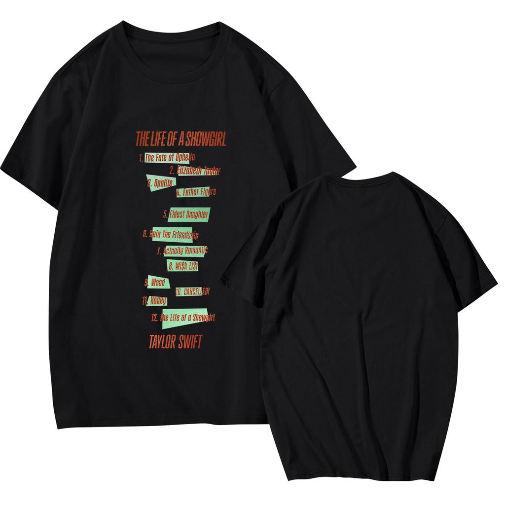 Women's Casual Printed T-Shirt Round Neck Pullover Short Sleeve Top